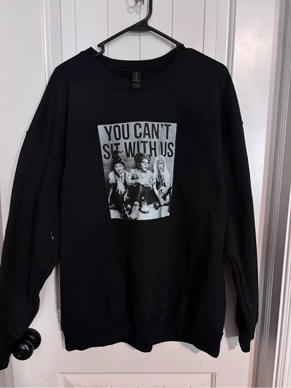 Hocus Pocus Black Graphic Crewneck Sweatshirt